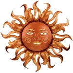 Radiant Sun Wall Decor