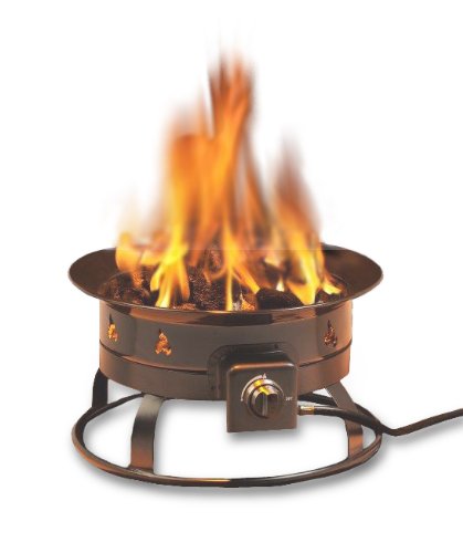 Heininger 5995 58,000 BTU Portable Propane Outdoor Fire Pit