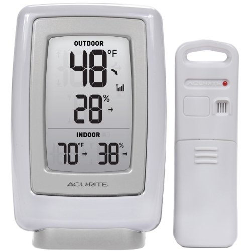 AcuRite 00611A3 Wireless Indoor/Outdoor Thermometer and Humidity Sensor