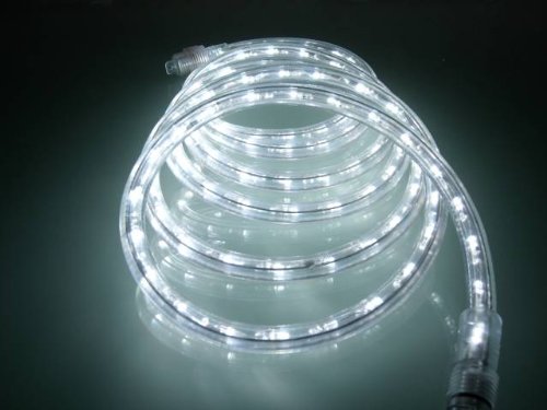 10FT PURE WHITE LED Rope Light Kit For 12V System, Christmas Lighting, Outdoor rope lighting