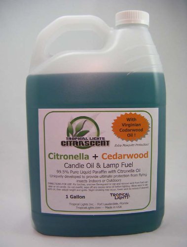 Torch Fuel Citronella with Cedarwood Oil Insect Repellant CitraScentTM – 1 Gallon