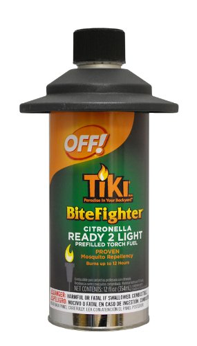 TIKI 1212187 Ready 2 Light Bitefighter OFF! Torch Fuel, 12-Ounce