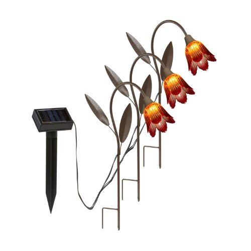 HoldAll SL2185C Tulip LED Solar Stakes