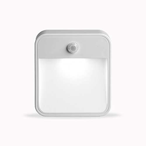 Stick Anywhere LED Night-light, Battery Powered, Light Sensitive and with Motion Sensing. (2 Pack)