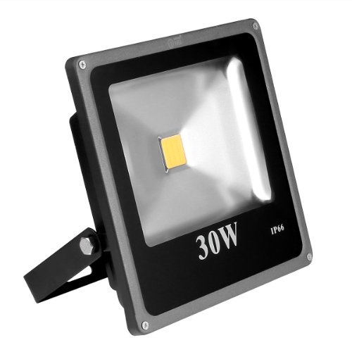 LE 30W Super Bright Outdoor LED Flood Lights, 75W HPS Bulb Equivalent, Warm White, Security Lights, Floodlight