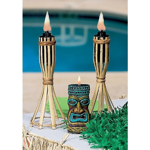 Tiki Tabletop Light Set of 2