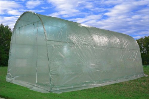DELTA Canopies – Large Heavy Duty Green House Walk in Greenhouse Hothouse 20′ X 10′ 125 Pounds