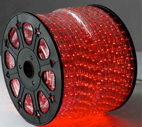 RED LED Rope Lights Auto Home Christmas Lighting 6.5 Feet