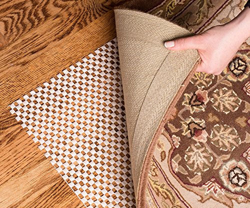 Want the Tidiest Looking Home in Your Neighborhood? Epica’s Slip-Proof Ultra-Luxurious Rug Pad (with 2X Suction, No-Shed Technology) Gives You 100’s of Ways to Keep Your Home Looking Cleaner with Just a Simple Pair of Household Scissors. (4 ft X 6 ft)