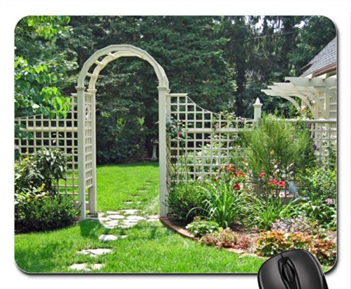 arbor and path Mouse Pad, Mousepad (Houses Mouse Pad)