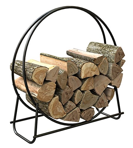 Panacea 15209 40-Inch Tubular Steel Log Hoop