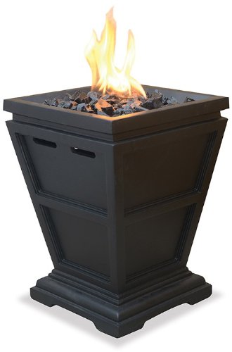 UniFlame LP Gas Outdoor Table Top Fireplace