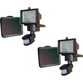 Sunforce 82256 60-LED Solar Motion Light – Pack of 2