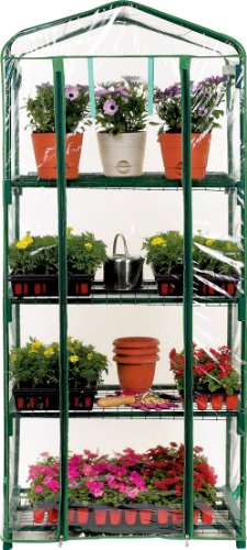 Misco GH41 Four Shelf Greenhouse