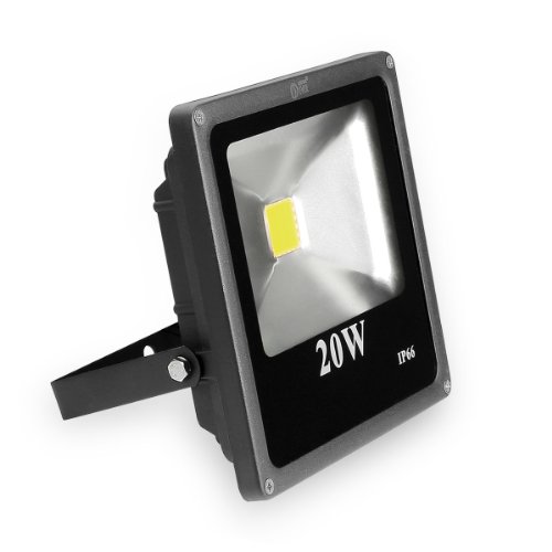 LE 20W Super Bright Outdoor LED Flood Lights, 200W Halogen Bulb Equivalent, Daylight White, Security Lights, Floodlight