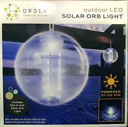 Order Home Collection Outdoor LED Solar Orb Light