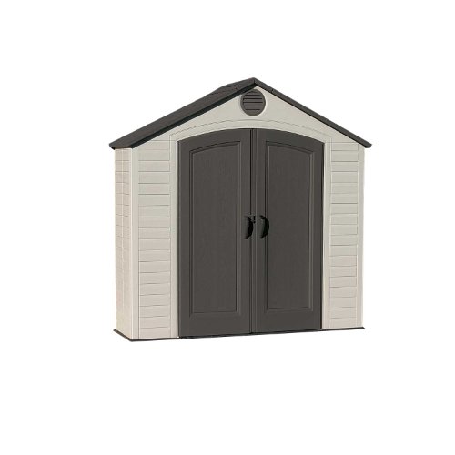 Lifetime 6413 8-by-2-1/2-foot Outdoor Storage Shed