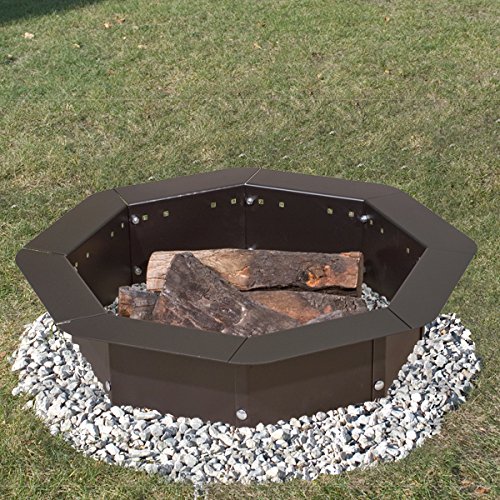 Heavy Duty Bolt-Together Campfire Ring or Fire Pit Insert Model IO-30/8