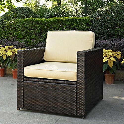 Crosley Furniture Palm Harbor Outdoor Wicker Chair