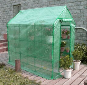 5×7 Portable Greenhouse with Shelves