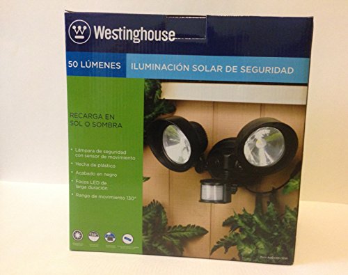 Westinghouse Solar PIR 2-Head Spot Flood Light