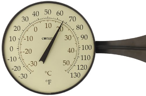 CONANT T10BP Dial Thermometer, Large, Bronze Patina