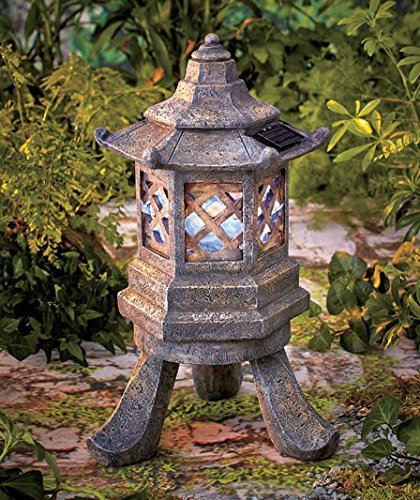 Solar Hexagon Pagoda Lights