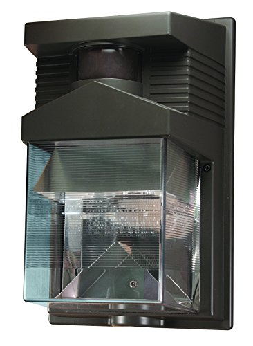 Heath Zenith HZ-5630-BZ 180-Degree Halogen Motion-Sensing Security Light, Bronze