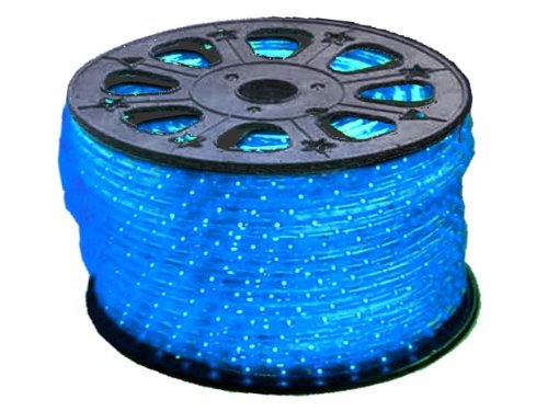 Blue LED Round Rope Lights 3/8 inch – 150 feet