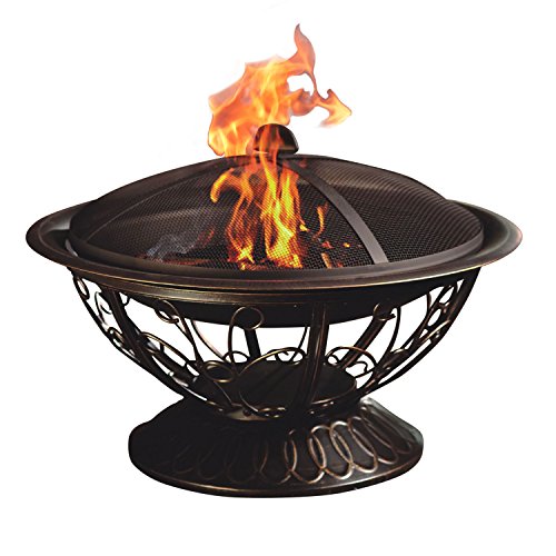 CobraCo FB8001 Aegean Steel Fire Pit