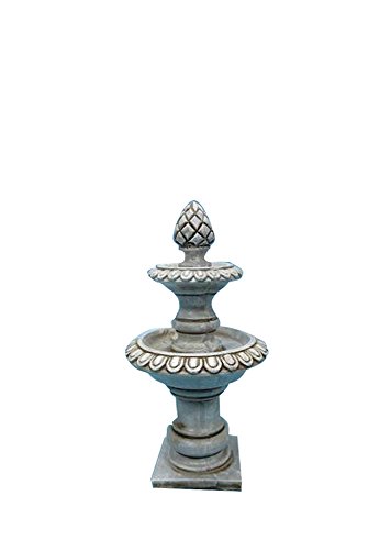 All Line Fairy Garden Stone Fountain Figurines