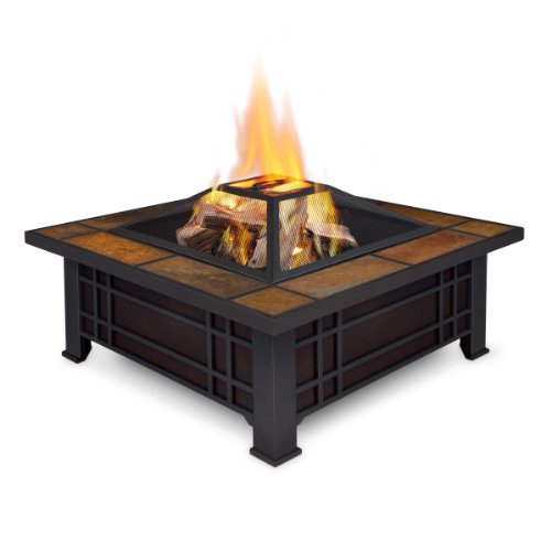 Real Flame Morrison Wood-Burning Fire Pit