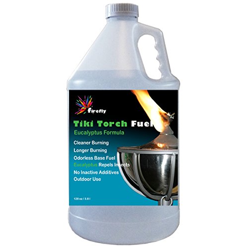 Firefly Eucalyptus Tiki Torch Fuel – 1 Gallon – Odorless – More Economical