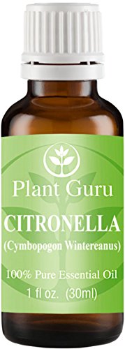 Citronella Essential Oil. 30 ml. (1 oz.) 100% Pure, Undiluted, Therapeutic Grade.