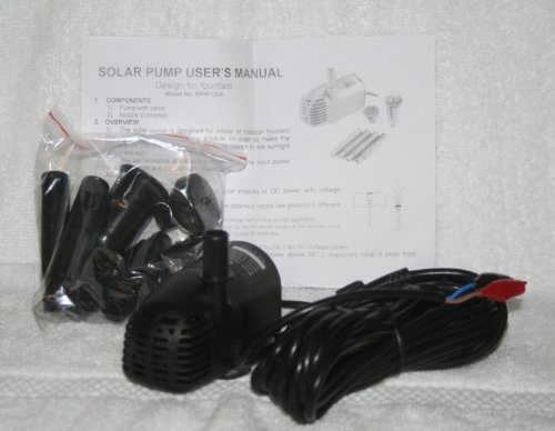 Solar Water Pump for 10-Watt Solar Panel