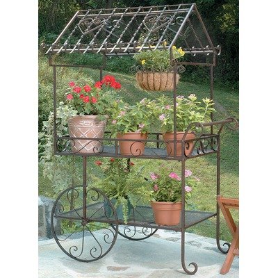 Deer Park TC104 Steel Flower Cart, Large