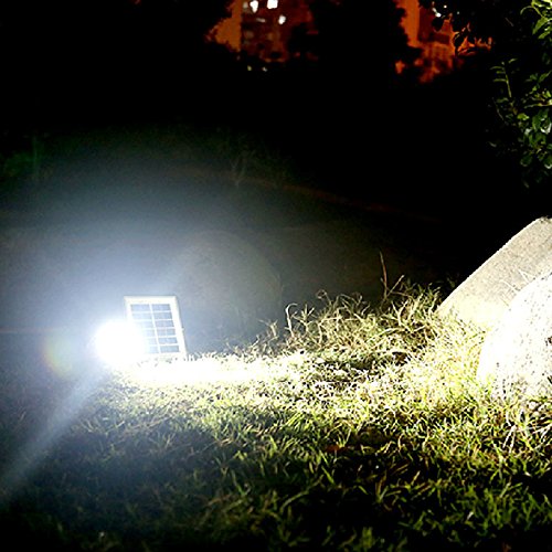 Cosmos 10W Solar Led Flood Night Light Garden Spotlight Waterproof Outdoor Lamp (white)