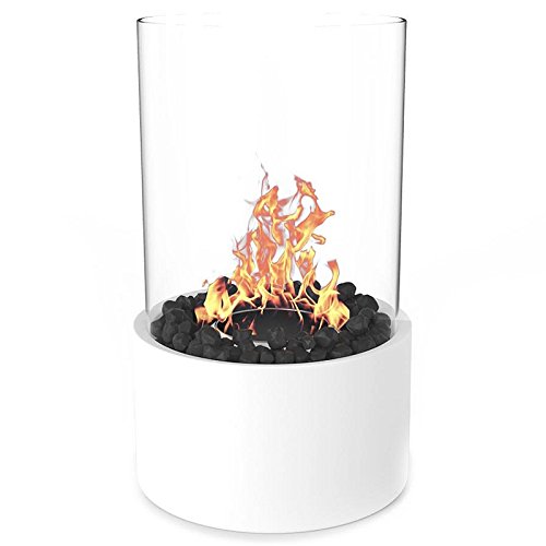 Moda Flame Ghost Tabletop Firepit Ethanol Fireplace White