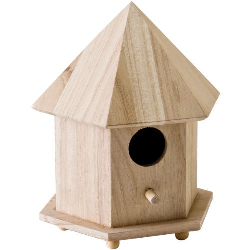 Plaid 12740 Gazebo Birdhouse Wood Surface for Crafting