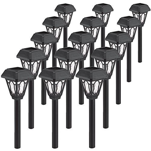 (15 Pack) Westinghouse Demi Denmark Solar LED Garden Path Light (Black)