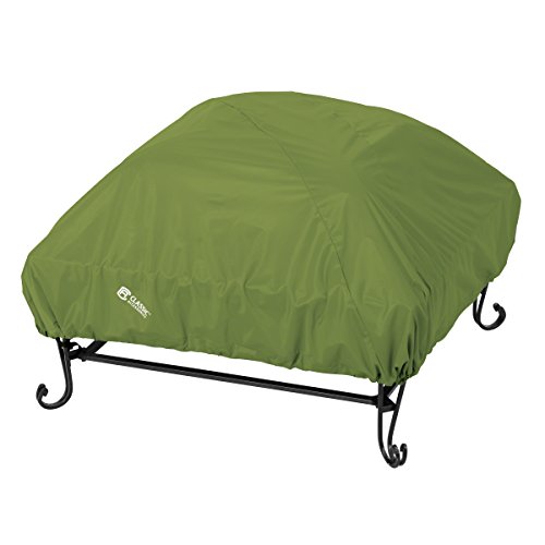 Classic Accessories 55-356-011901-EC Sodo Fire Pit Cover, Square, Herb