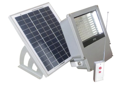 108 LED Solar Powered Wall Mount Flood Light with Remote