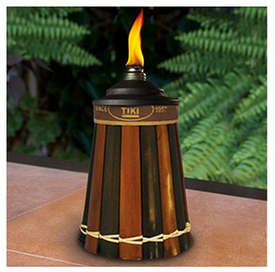 Lamplight Farms 1112089 Royal Polynesian Table Torch, Bamboo, 12-oz. Canister – Quantity 4