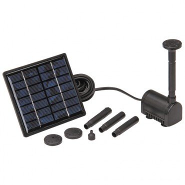 Solar Powered Fountain Pump for Pond, Garden, Landscape