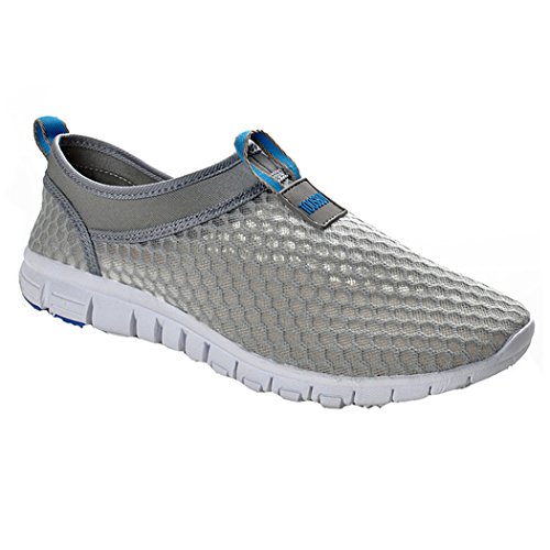 Men & Women Breathable Running Shoes,beach Aqua,outdoor,water,rainy,exercise,climbing,dancing,drive (45 EU (11.5 M US Men), Blue)