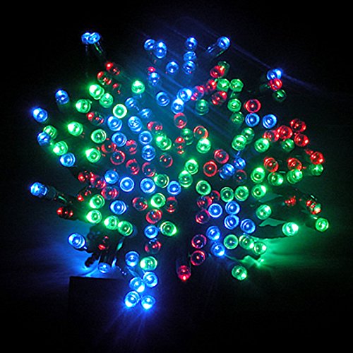 QCLED Usb POWERED 100 LED Farily String Outdoor Garden Light 17m 55ft (Multi-color)