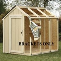 Hopkins – F3 Brands 90192 Peak Roof Shed Kit