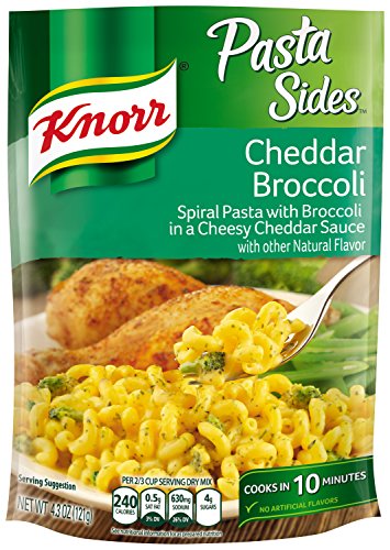 Knorr Pasta Sides, Cheddar Broccoli 4.3 oz (pack of 12)