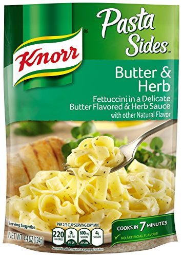 Knorr Pasta Sides, Butter & Herb 4.4 oz (Pack of 12)