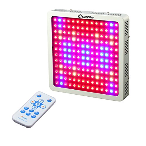 Remote Intelligent Control High Power LED Plant Grow Light for Garden Greenhouse, Hydroponic, Indoor Cultivation (160x2w)